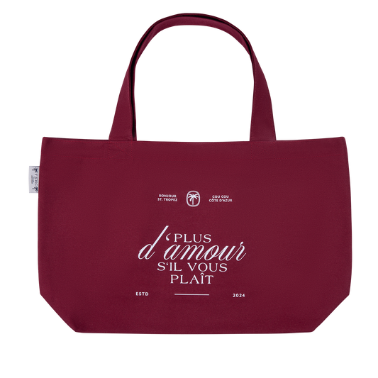 Tote Bag Burgundy