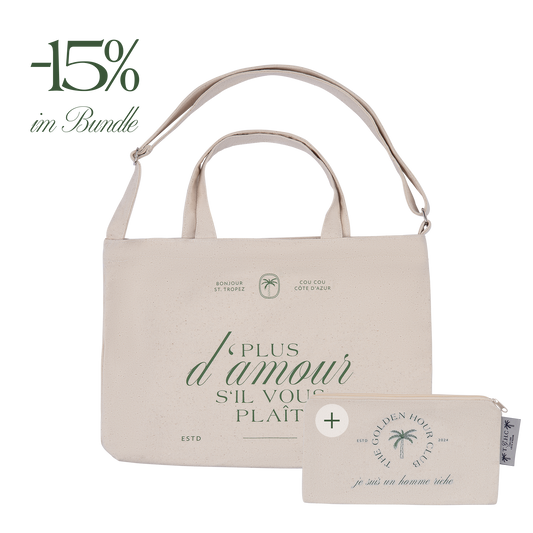 Crossbody + Pouch - Beige