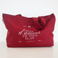 Tote Bag Burgundy