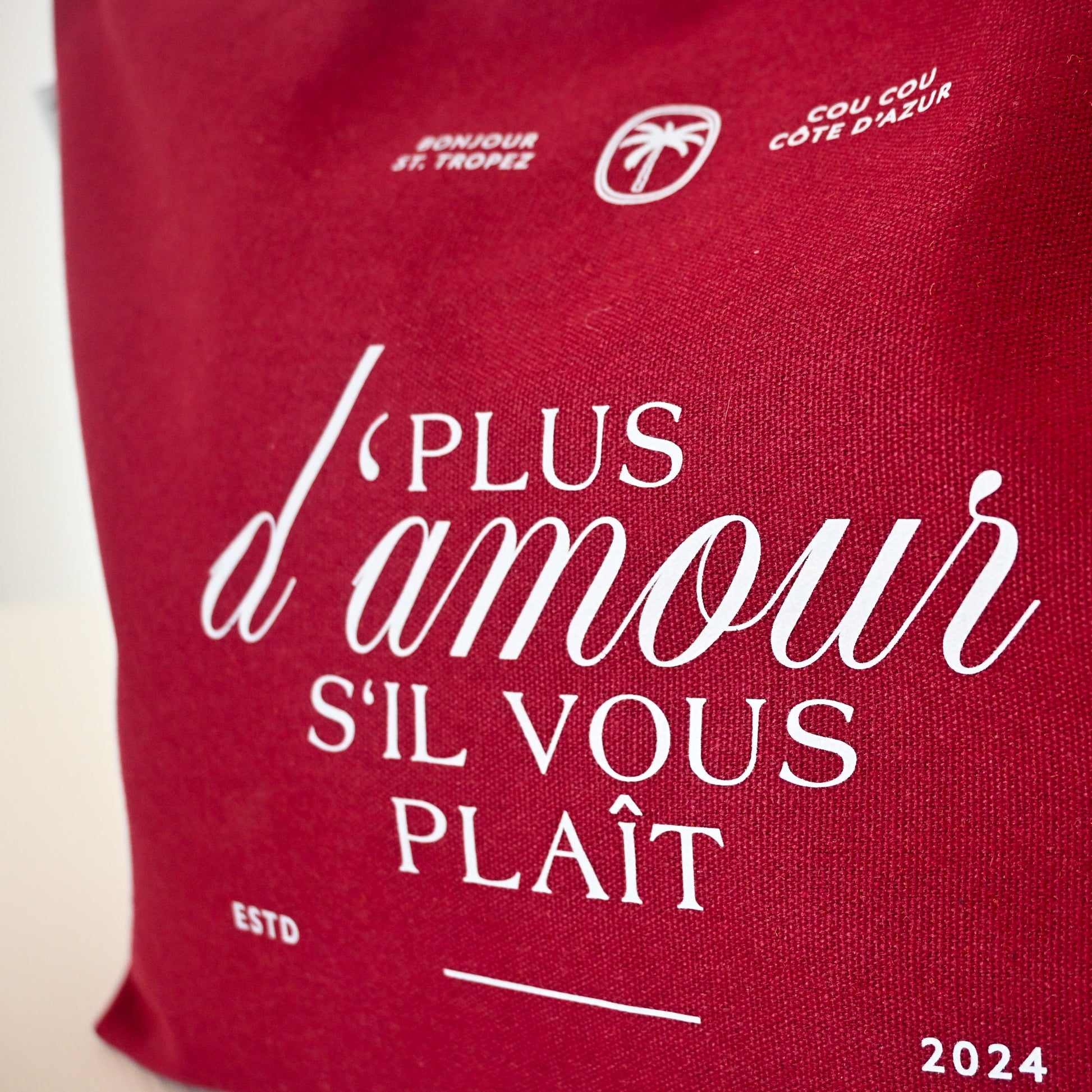 Tote Bag Burgundy