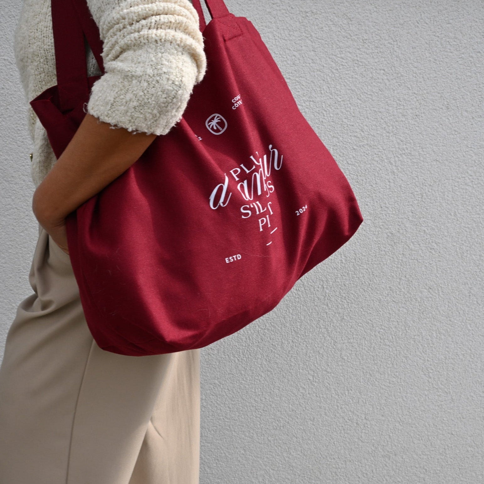 Tote Bag Burgundy