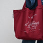 Tote Bag Burgundy